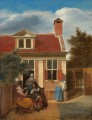 Dorfhaus Genre Pieter de Hooch
